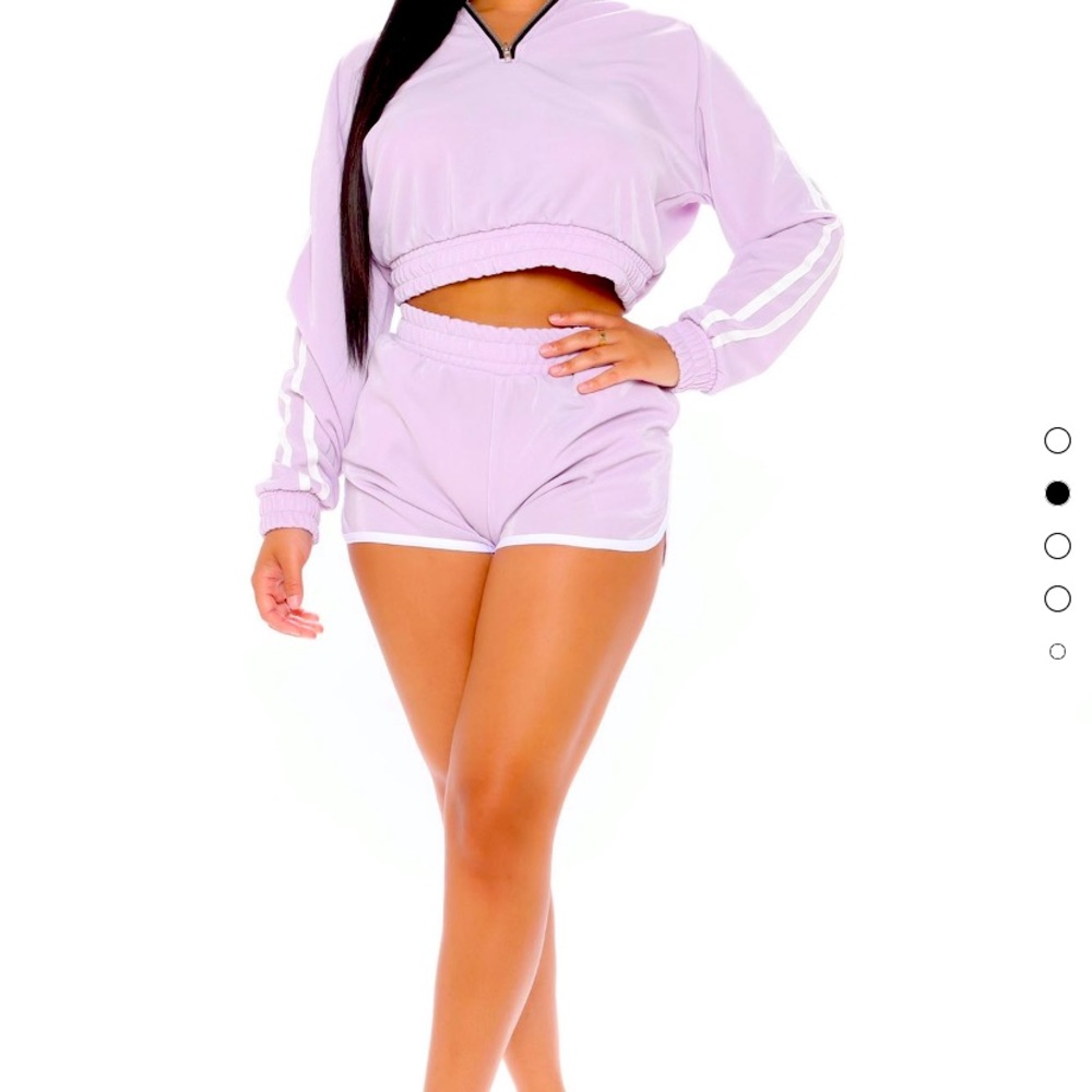 Tennis Glam Short Set Size S
